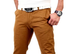 Reslad Chinohose Regular Fit Khaki/Braun/Beige