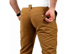 Reslad Chinohose Regular Fit Khaki/Braun/Beige
