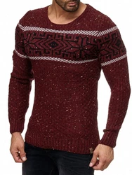 Reslad Strickpullover Rundhalspullover RS-18003 RS-18003