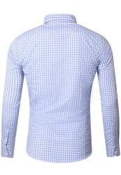 Reslad Businesshemd RS-7007 Hellblau/Blau/Dunkelblau