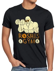style3 T-Shirt Roshis Gym Rot/Beige/Dunkelgrau/Lila/Schwarz