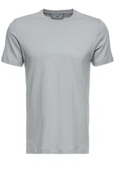 Way of Glory T-Shirt mit klassischem Rundhals Grau/Hellgrau