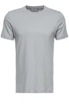 Way of Glory T-Shirt mit klassischem Rundhals Grau/Hellgrau