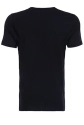 Way of Glory T-Shirt mit klassischem Rundhals Schwarz/Dunkelblau