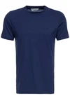 Way of Glory T-Shirt mit klassischem Rundhals Dunkelblau/Blau