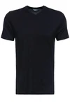 Way of Glory T-Shirt mit V-Ausschnitt Dunkelblau