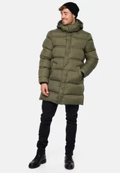 Indicode Winterjacke Leugene Dunkelgrün/Grün