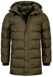 Indicode Winterjacke Leugene Dunkelgrün/Grün