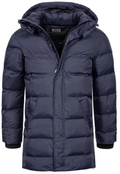 Indicode Winterjacke Leugene Dunkelblau/Blau