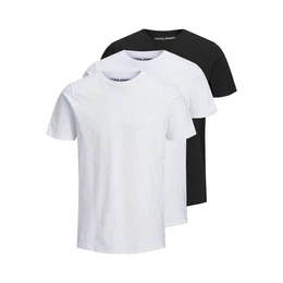 T-Shirt Herren T-Shirt, 3er Pack - JJEORGANIC BASIC TEE (Packung, 3er Pack)