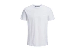 JACK & JONES T-Shirt JJEORGANIC BASIC TEE SS O-NE 3PK MP NOOS Weiß/Dunkelblau/Schwarz/Grau