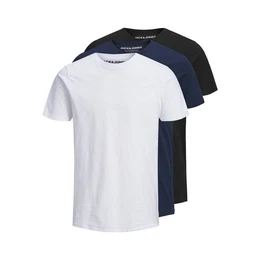T-Shirt Herren T-Shirt, 3er Pack - JJEORGANIC BASIC TEE (Packung, 3er Pack)
