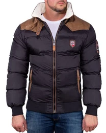 Winterjacke Herren Outdoor Jacke baabramovitch (1-St) Gefttert mit Fellimitat