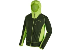 Regatta Funktionsjacke Strickfleecejacke Cartersville V Grün/Neonfarben