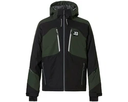 REHALL Winterjacke Leo-R Herren Dunkelgrün/Grün