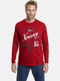 Langarmshirt NIELSON im bequemen Comfort Fit