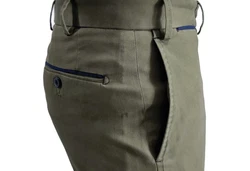 Hiltl Chinos Khaki/Dunkelgrün/Grün