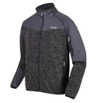 Regatta Funktionsjacke Strickfleecejacke Coladane III Dunkelblau/Dunkelgrau/Grau