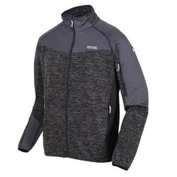Regatta Funktionsjacke Strickfleecejacke Coladane III Dunkelblau/Dunkelgrau/Grau