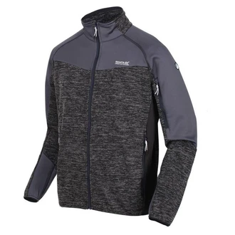Regatta Funktionsjacke Strickfleecejacke Coladane III Dunkelblau/Dunkelgrau/Grau