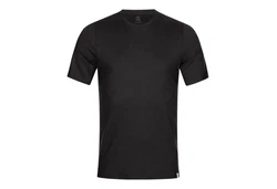 Tom Fyfe T-Shirt Merino Herren Schwarz/Dunkelgrau/Grau