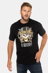 JP1880 T-Shirt Bandshirt Guns n Roses Dunkelblau/Dunkelgrau/Schwarz/Braun/Grau