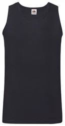 Fruit of the Loom Rundhalsshirt Valueweight Athletic Vest Dunkelblau/Schwarz/Dunkelgrau