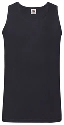Fruit of the Loom Rundhalsshirt Valueweight Athletic Vest Dunkelblau/Schwarz/Dunkelgrau