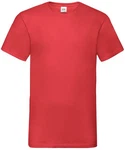 Fruit of the Loom V-Shirt Valueweight V-Neck T Rot