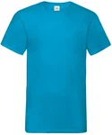 Fruit of the Loom V-Shirt Valueweight V-Neck T Türkis