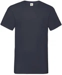 Fruit of the Loom V-Shirt Valueweight V-Neck T Dunkelblau