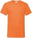 Fruit of the Loom V-Shirt Valueweight V-Neck T Orange