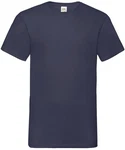 Fruit of the Loom V-Shirt Valueweight V-Neck T Dunkelblau