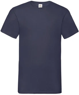 Fruit of the Loom V-Shirt Valueweight V-Neck T Dunkelblau