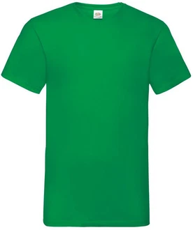 Fruit of the Loom V-Shirt Valueweight V-Neck T Neonfarben/Grün/Türkis/Dunkelgrün