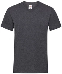 Fruit of the Loom V-Shirt Valueweight V-Neck T Dunkelgrau/Grau/Hellgrau