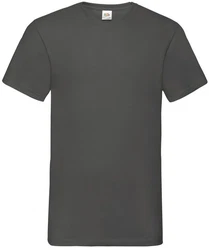 Fruit of the Loom V-Shirt Valueweight V-Neck T Grau/Dunkelgrau/Dunkelgrün/Khaki/Hellgrau
