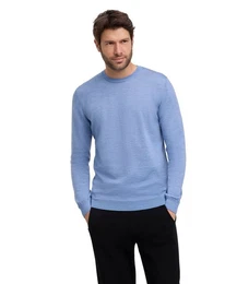 Strickpullover (1-tlg) aus reiner, extrafeiner Merinowolle