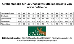 La Chasse Lederweste Jagdweste braun/oliv