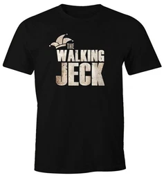 Print-Shirt Herren T-Shirt The Walking Jeck 2 Fasching Karneval Jecken Narren 2 Fun-Shirt mit Print