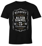 MoonWorks Print-Shirt Herren Geschenk T-Shirt Geburtstag Gesucht Alter Simpel Wanted (30-80 Jahre) Braun/Silber/Beige/Schwarz/Rot MoonWorks Print-Shirt Herren Geschenk T-Shirt Geburtstag Gesucht Alter Simpel Wanted (30-80 Jahre) Braun/Silber/Beige/Schwarz/Rot