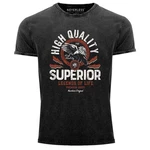 Neverless Print-Shirt Superior Legends Hellblau/Grau/Dunkelgrau/Dunkelrot