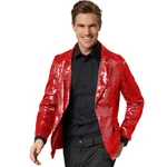 dressforfun Sakko Jackett Herren Rot/Dunkelrot