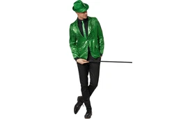 dressforfun Sakko Jackett Herren Grün/Neonfarben