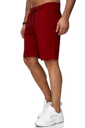 Reslad Sweatshorts RS-50 Dunkelrot/Rot
