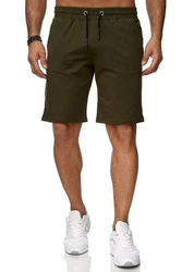 Reslad Sweatshorts RS-50 Khaki/Dunkelgrün