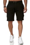 Reslad Sweatshorts Cargo Bermuda Jogginghose Khaki/Dunkelbraun/Dunkelgrün/Schwarz Reslad Sweatshorts Cargo Bermuda Jogginghose Khaki/Dunkelbraun/Dunkelgrün/Schwarz