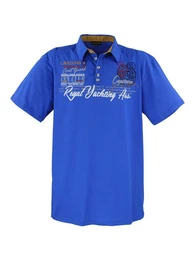 Poloshirt Herren Poloshirt LV-4688 (Royalblau, 5XL) Herren Polo Shirt