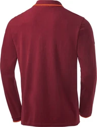 Chiemsee Langarm-Poloshirt Dunkelrot/Bordeaux/Rot