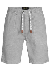 Indicode Chino Shorts Stoufville Grau/Hellgrau/Dunkelgrau